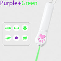 Purple and Green